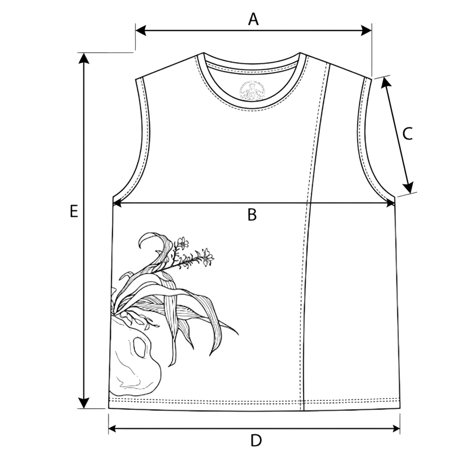 尺寸對照圖 (Size Chart Image)