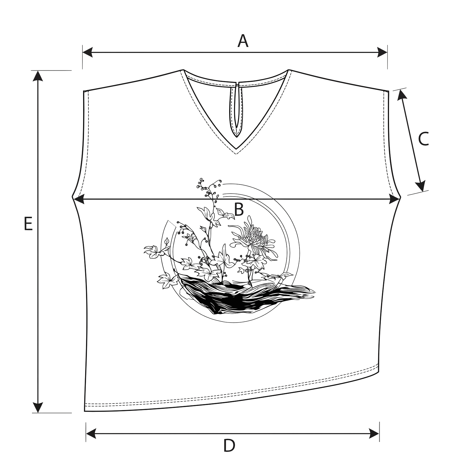 尺寸對照圖 (Size Chart Image)